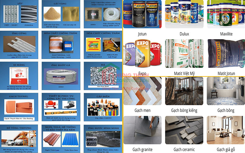 Cách Lựa Chọn Vật Tư Khi Sửa Nhà