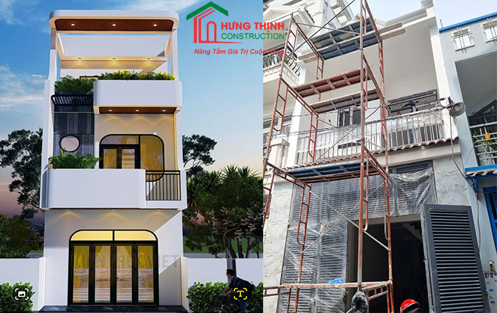 Dich Vụ Sửa Chữa Nhà Nâng Thêm Tầng - XD Hưng Thịnh